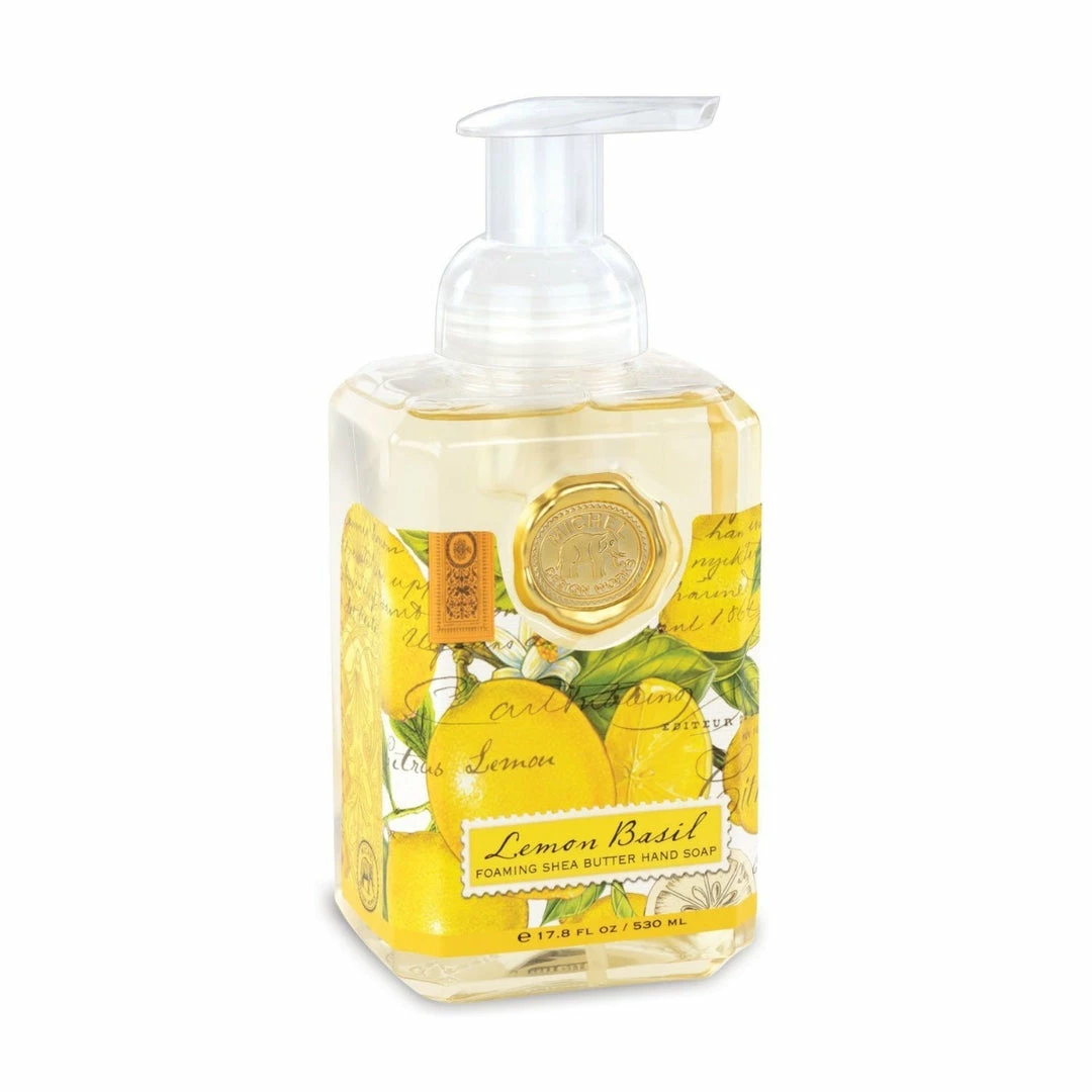 Michel Design Works Michel- Lemon Basil Foaming Hand Soap 3 Michel Design Works Michel- Lemon Basil Foaming Hand Soap