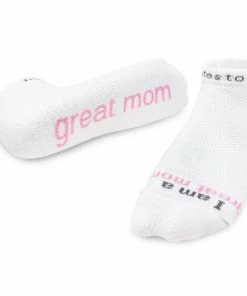 Notes To Self Socks- I Am A Great Mom Apparel & Accessories
