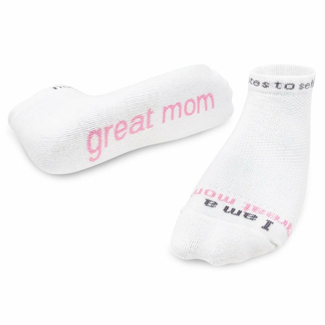 Notes To Self Socks- I Am A Great Mom Apparel & Accessories 3 Notes To Self Socks- I Am A Great Mom Apparel & Accessories