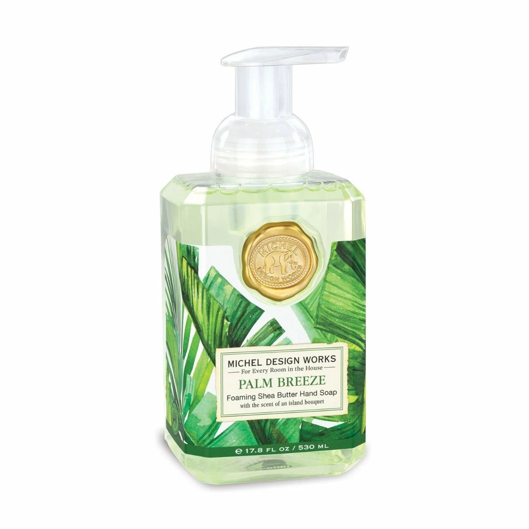 Michel Design Works Bath & Body Michel- Palm Breeze Foaming Hand Soap 3 Michel Design Works Bath & Body Michel- Palm Breeze Foaming Hand Soap