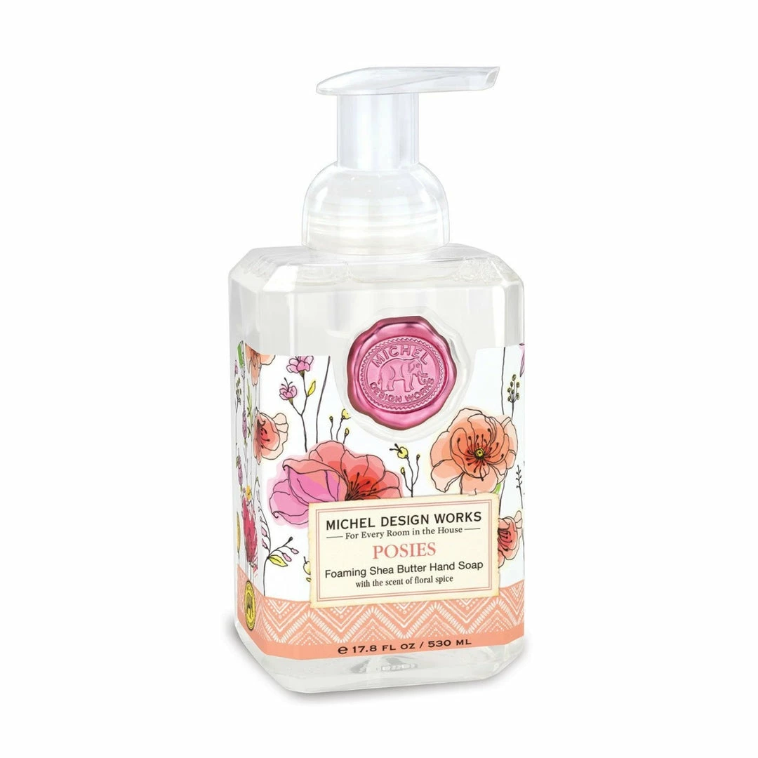 Michel Design Works Bath & Body Michel- Posies Foaming Hand Soap 3 Michel Design Works Bath & Body Michel- Posies Foaming Hand Soap